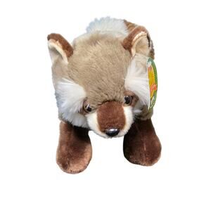 Adventure Planet 12" Stuffed Raccoon Plush Heirloom Floppy Stuffed Animal NWT